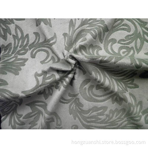Embossed Printing Super Soft Velour (HZS--00394)